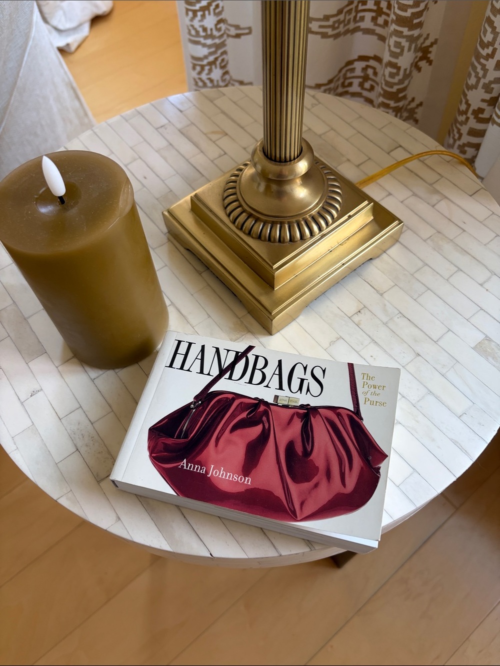 Coffee table book with fashion cover